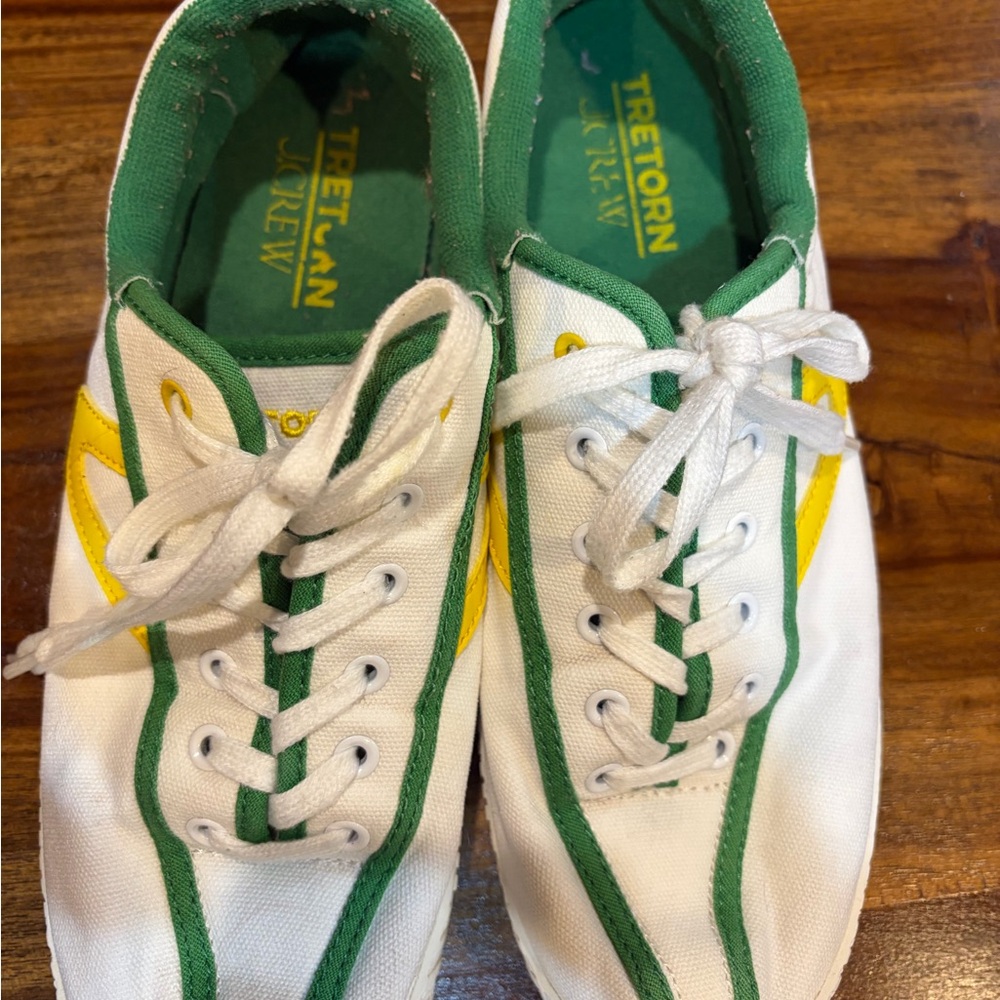 Tretorn X J. Crew NYLITE Retro Collaboration Size 9.5 - Picture 15 of 15